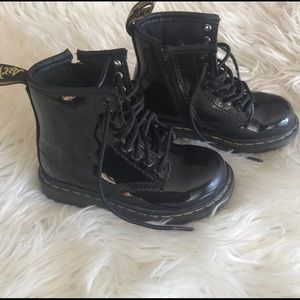 Toddler Dr. Marten Boots in Black